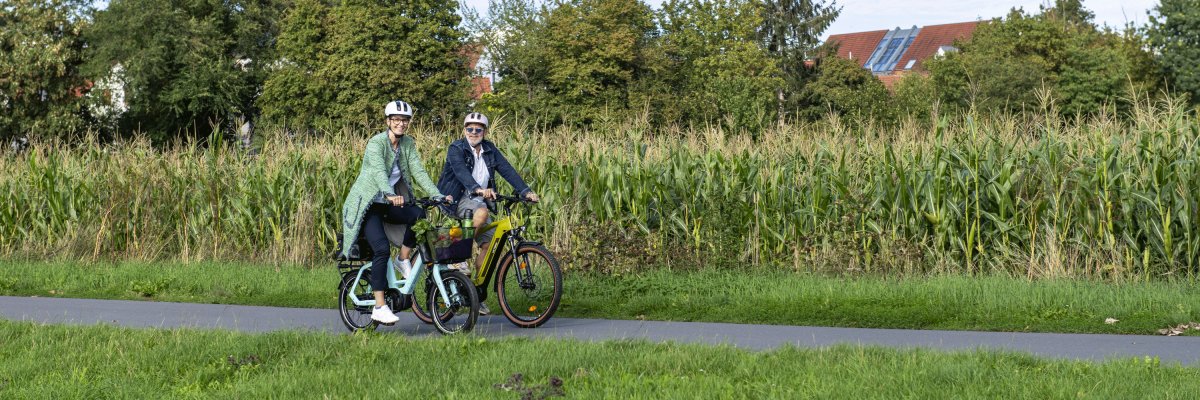 Fahrrad auf der Straße